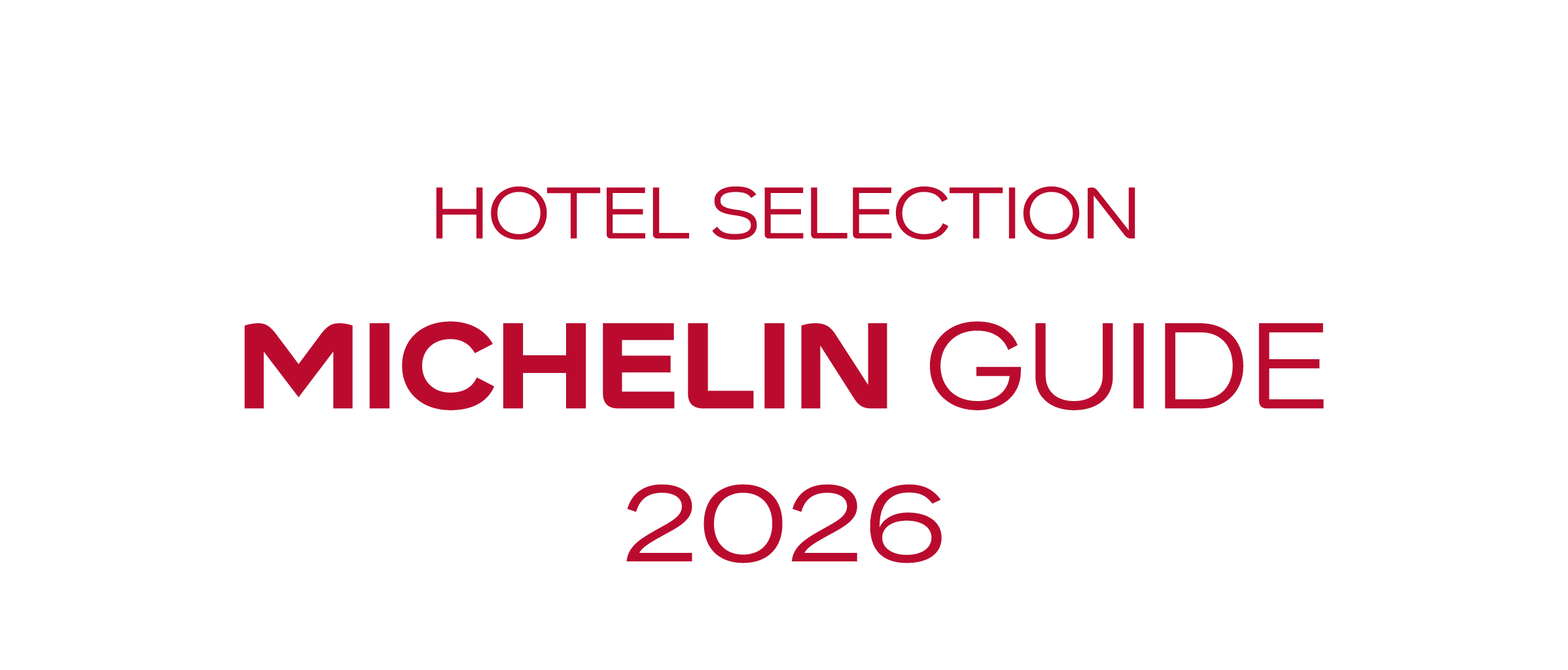 Selected in the 2026 MICHELIN Guide